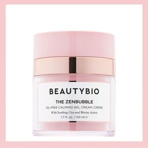 BeautyBio ZenBubble Calming Gel Cream - Soft Pink NIB